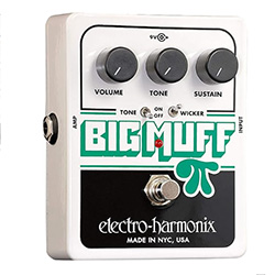 Electro Harmonix Big Muff Pi tone wicker fuzz pedal